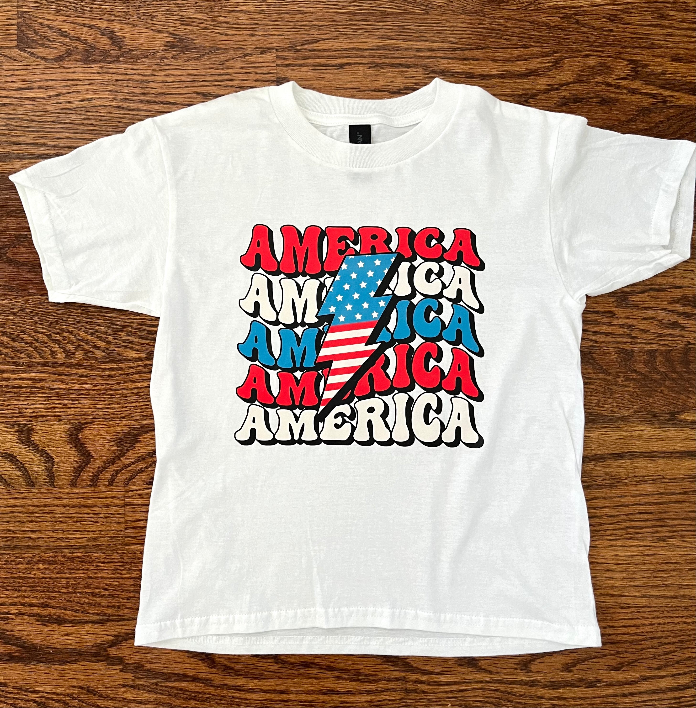 Adult 4th of July Gildan Softstyle Shirts