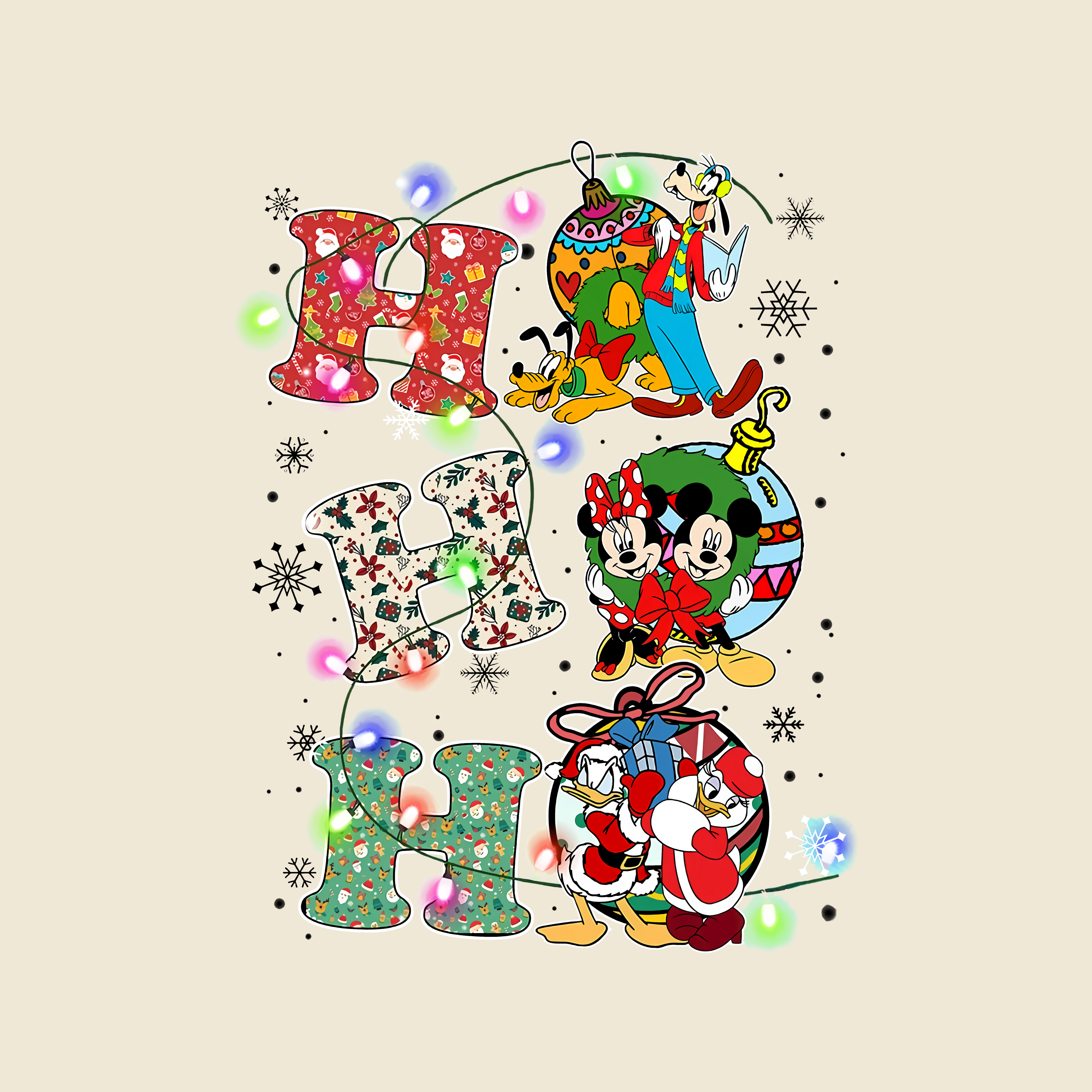 Adult Character Christmas Gildan Softstyle Shirts