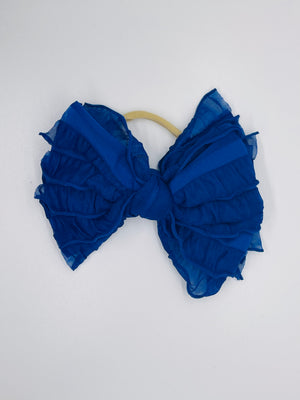 Royal Blue Ruffle