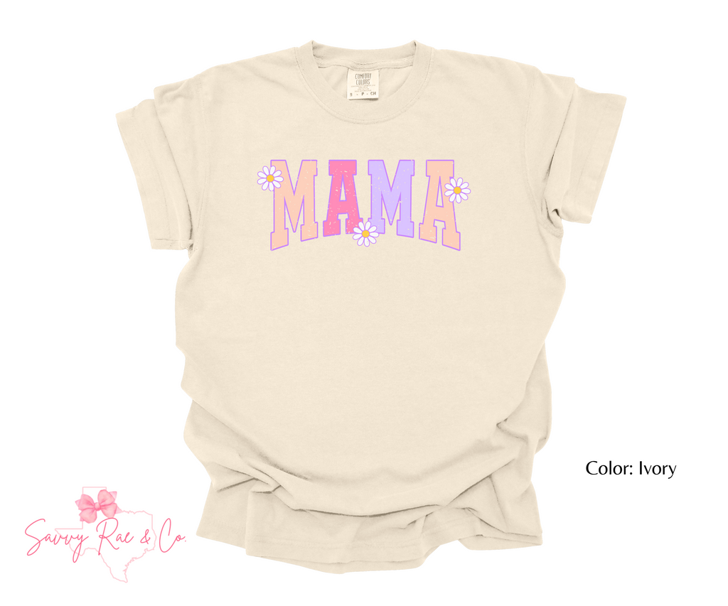 Retro Mama Comfort Color T-shirt