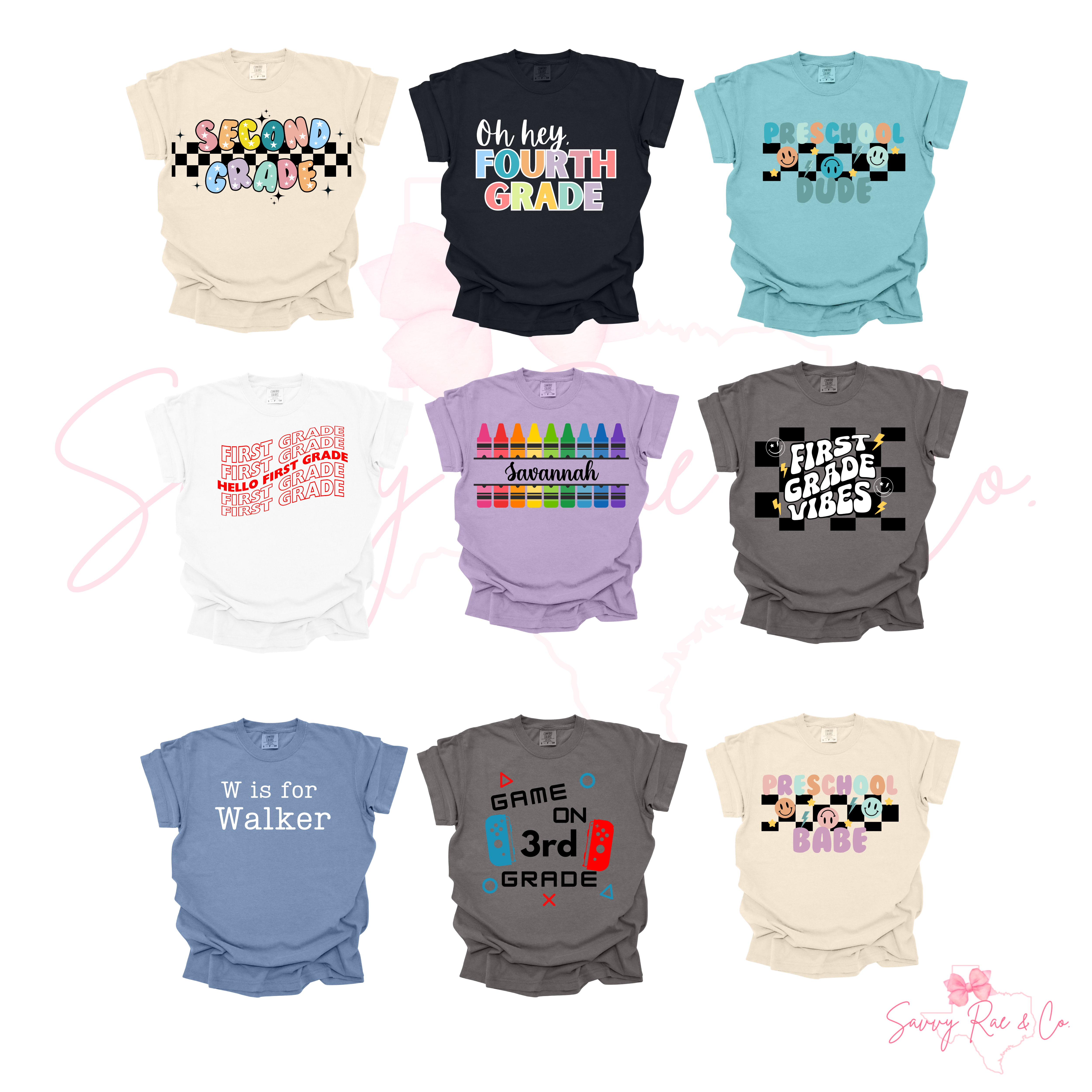 Back to School - Toddler/Baby Shirts