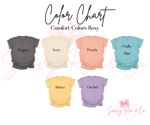 Drink Coquette Comfort Color Shirts - Cropped