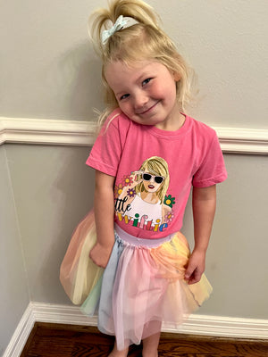 Little Swiftie Taylor - Youth Shirt Comfort Colors