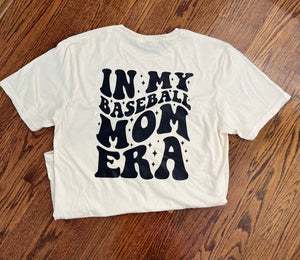 Sports “Mom Era” Comfort Color Shirts