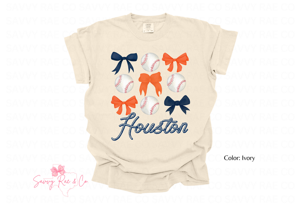 Houston Coquette - Adult Comfort Colors Shirt