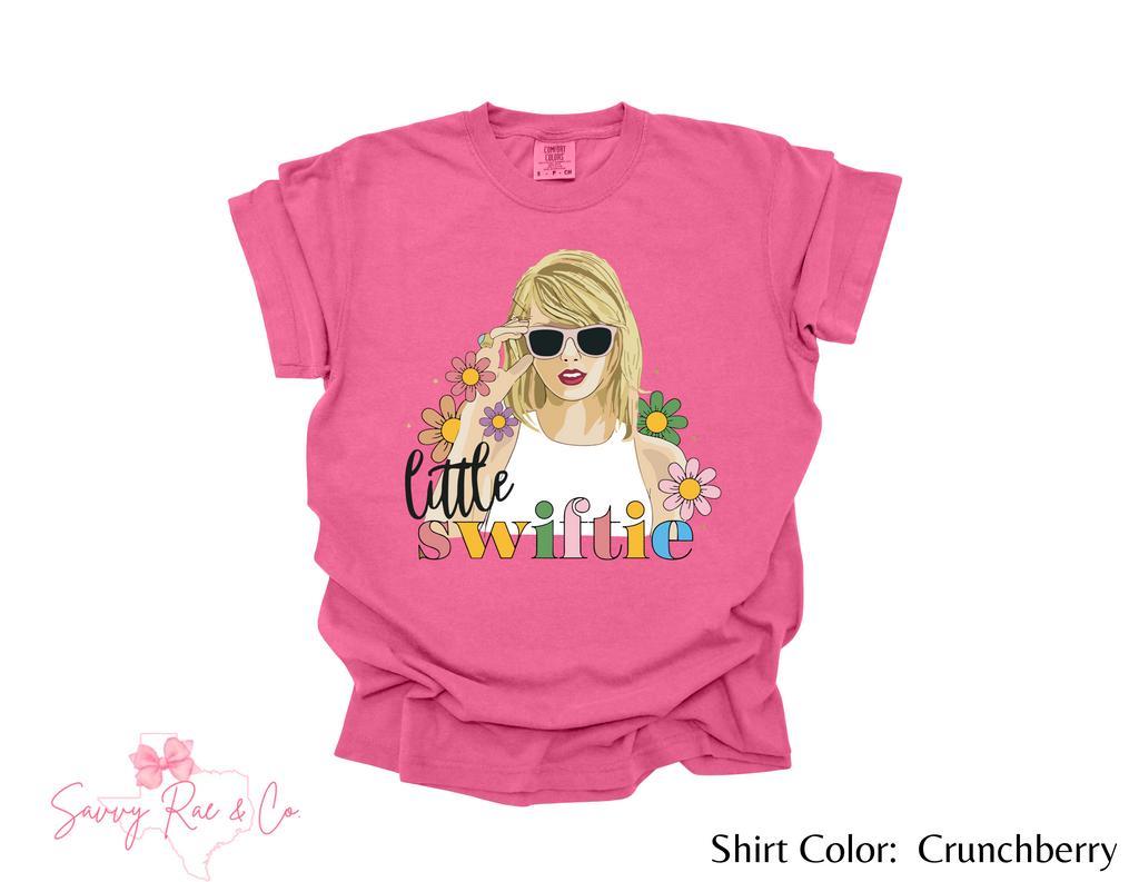 Little Swiftie Taylor - Youth Shirt Comfort Colors