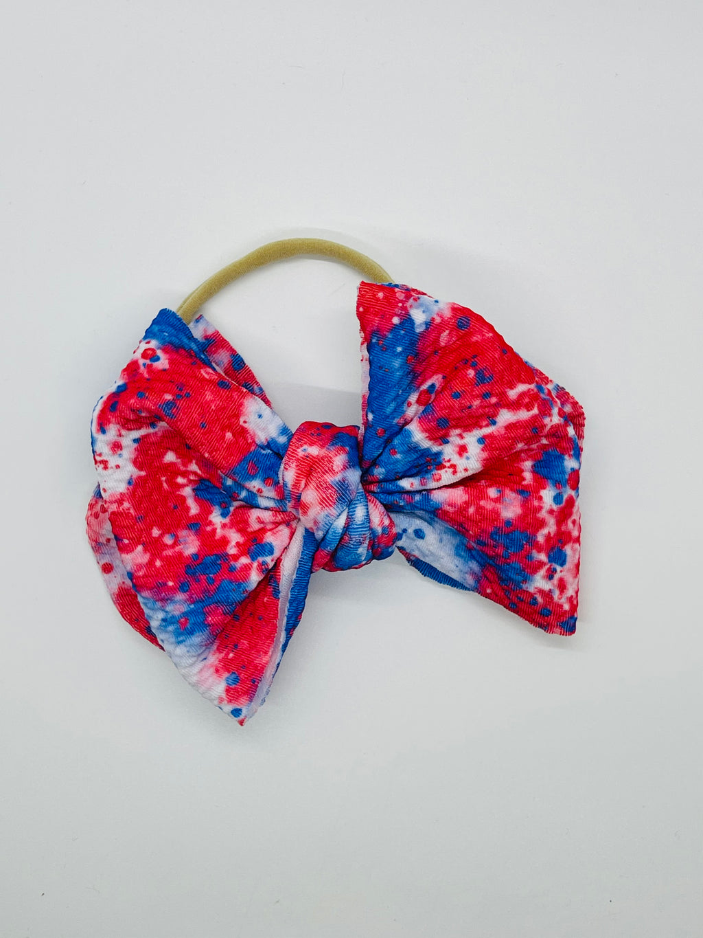 Red, White, and Blue Tie-Dye Dixie
