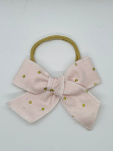 Pink Gold Polkadot