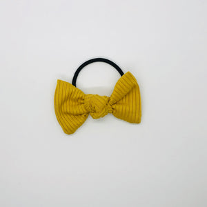 Yellow Ribbed Kate Knot