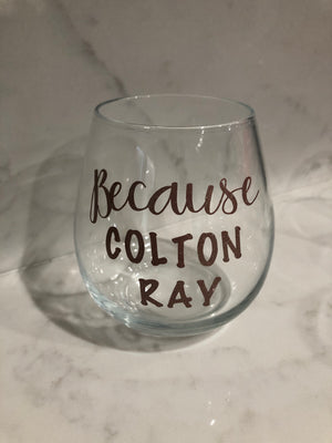 Custom Wine Glass